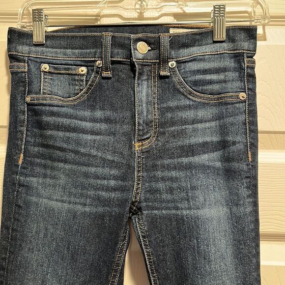 Rag & Bone 10 in High Skinny jeans size 25. - Picture 5 of 11